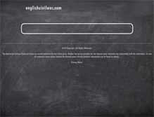 Tablet Screenshot of englishcivilwar.com